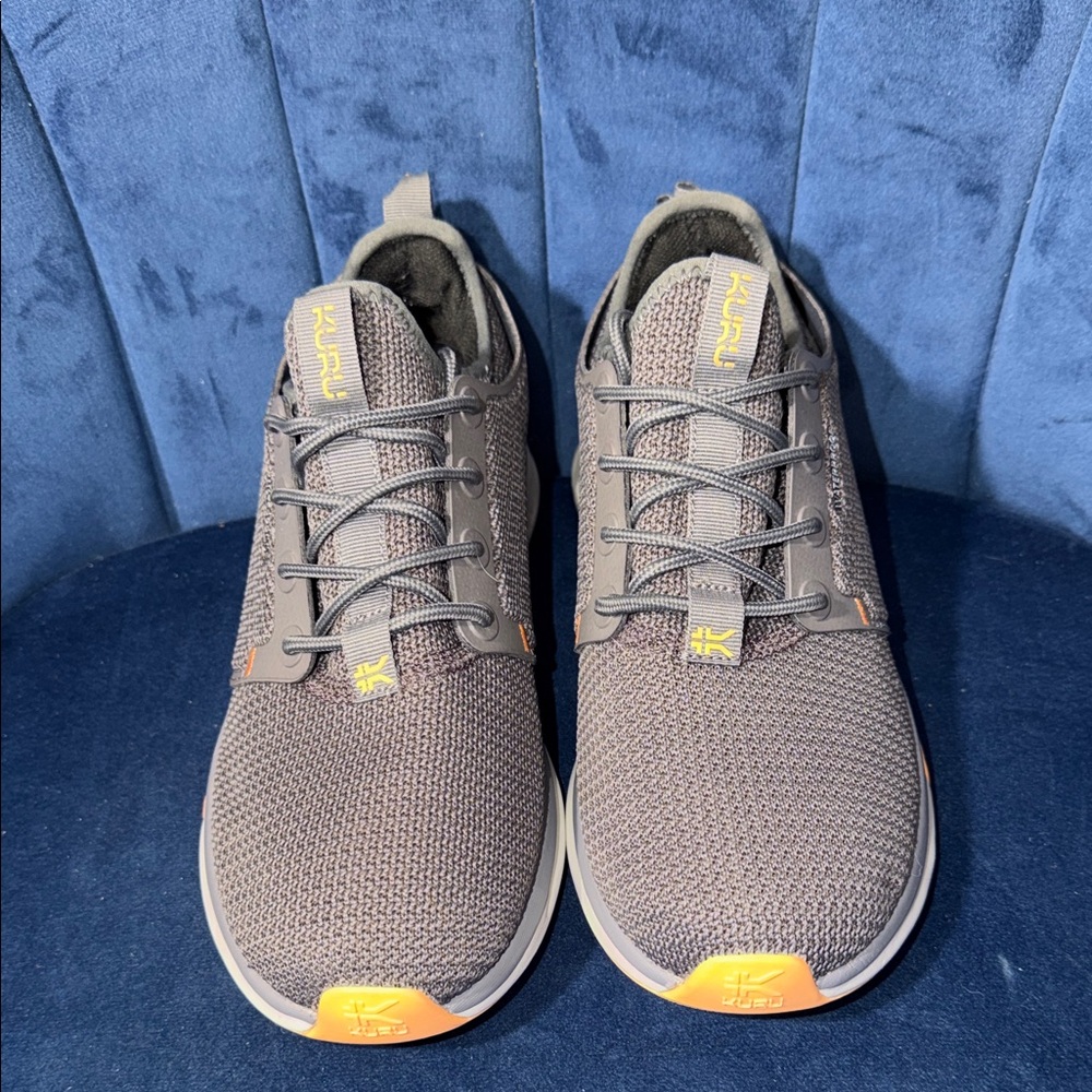 Kuru Women’s Atom Waterproof Sneaker Smoke Gray/Apricot Size 8 Slip On Amazing! - Picture 2 of 6